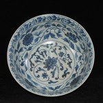 Antike B/W Bowl der Xuande Periode Ming Dynastie
